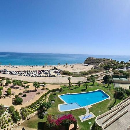 Top-Floor Beachfront Apartment With Parking, Pool, & Spacious Sea-View Balcony Villajoyosa  Exterior foto